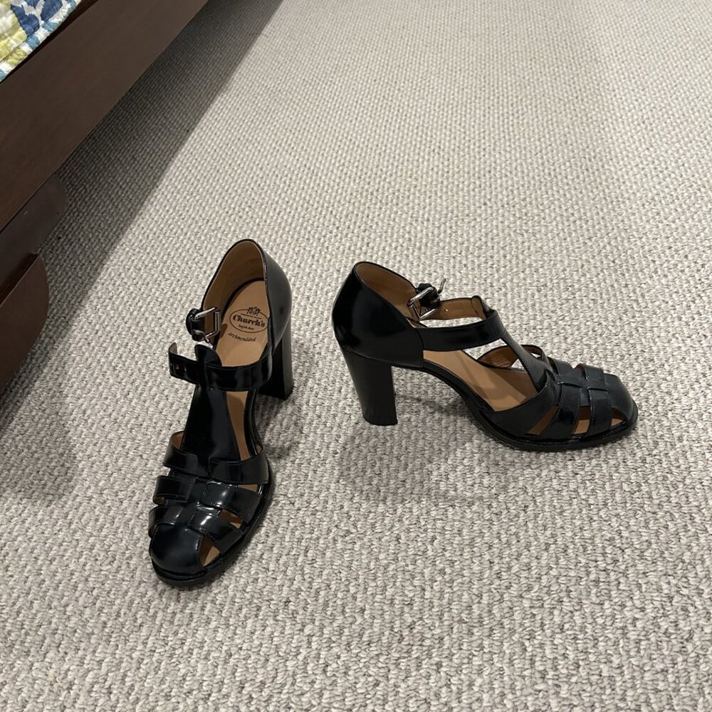Church's Black Sandals